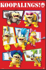Poster - Super Mario Koopalings!